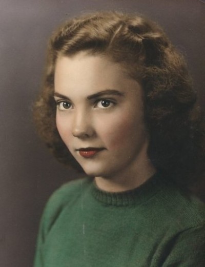 Mom's senior picture, Phyllis Grogan Byers