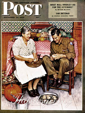 Scheiss Weekly, Thanksgiving, Rockwell