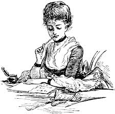 girl writing, Scheiss Weekly, writing