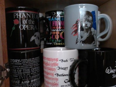 Broadway mugs, gift shop