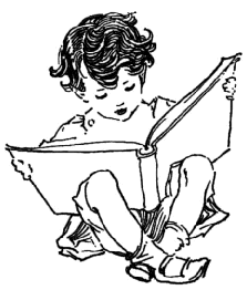 child reading, Scheiss Weekly, books