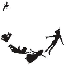 Peter Pan flying