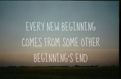 beginning