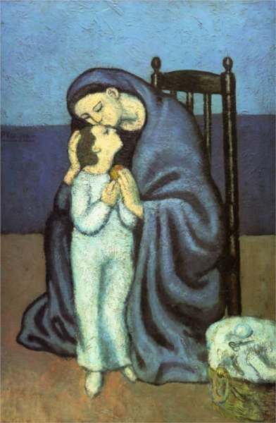 Mother and Child, Picasso, 1901