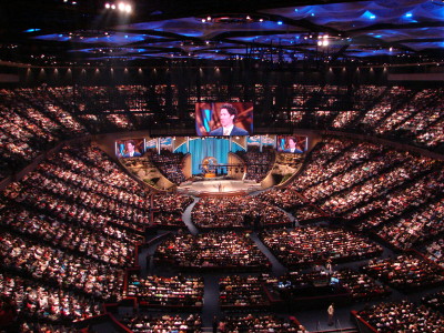 This isn't a church. It's a show.